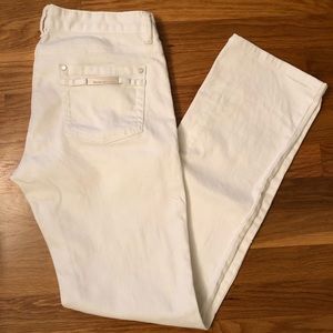 GUC Michael Kors ankle length white jeans